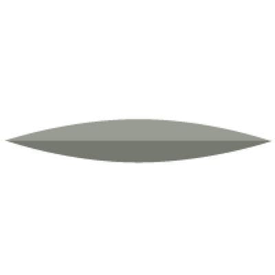 NTI Silicone Polishers, Gray, Knife Edge, Unmounted, Super High Shine for Porcelain, #220, 10/Pk, P0322-220 thumbnail 6