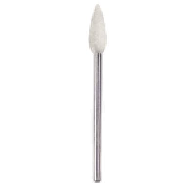 Kerr NTI Silicone Polisher, White, Flame, HP, 4.5 mm, #P0330-045, 10/Pk thumbnail 6