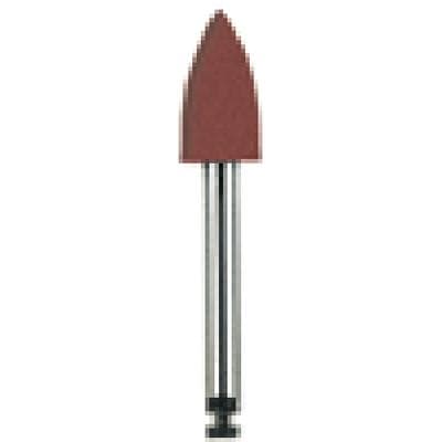 NTI Brown Silicone Polisher, RA Latch, Flame, 4.7 mm, Fine/Pre-Polishing, 10/Pk, P0032-047 thumbnail 6