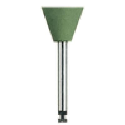 NTI Silicone Polishers, RA Latch, Inverted Cone #85, Green, High Shine, 10/Pk, P0134-045 thumbnail 10