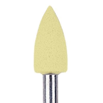 NTI Goldstar Polishers, Yellow, RA, Flame Shape, Fine Grit, 10/Pk, P18132 thumbnail 7