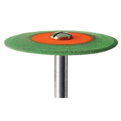 Meisinger 9770G-260-HP-GR/O Porcelain Polisher Disc, Knife Edge, Coarse, Green/Orange, 26 mm, Handpiece, 1/Pk thumbnail 14