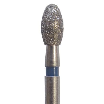 Meisinger Multi-Use Diamond Bur, FG, Football, #833, 2.3 mm, Medium, Blue, 5/Pk, 833-023-FG thumbnail 10
