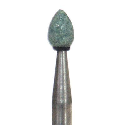 Dura-Green Stones, HP, Flame FL1, ISO #030, Green, Silicon Carbide, 12/Pk, 0009 thumbnail 11