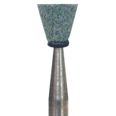 Shofu Dura-Green Stones, HP (Straight Handpiece), Inverted Cone IC4, ISO #045, Silicon Carbide, Green, 12/Pkg, 0017 thumbnail 13