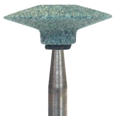 Shofu Dura-Green Stones, HP (Handpiece), Knife Edge KN7, ISO #125, Silicon Carbide, 72/Pk thumbnail 9