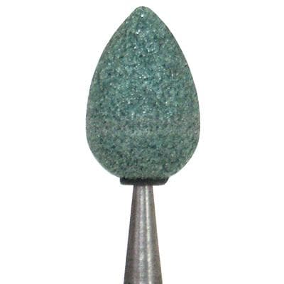 Shofu Dura-Green Stones, HP Handpiece, FL5 Flame, ISO #065, Silicon Carbide, 12/Pk, 0013 thumbnail 7