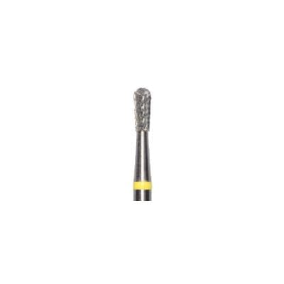 Meisinger Tungsten Carbide Lab Cutter, X-Cut Extra Fine, Pear, HP, 2.3 mm Diameter, 5.5 mm Head Length, Yellow Ring, HM 77EX-023 thumbnail 6