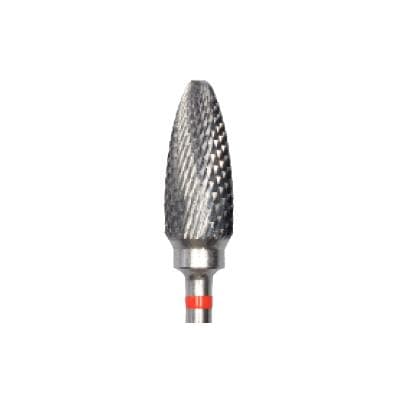 Meisinger Lab Carbide Bur, HM251FX-060, Fine Cross Cut, Tapered Round End, HP, 6.0 mm Head, 1/Pk thumbnail 8