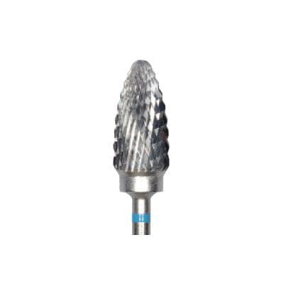 Meisinger HM 251GX-070 Carbide Lab Bur, Large Taper, Round End, X-Cut, Medium, 7.0 mm Diameter, HP, 1/Pkg thumbnail 6