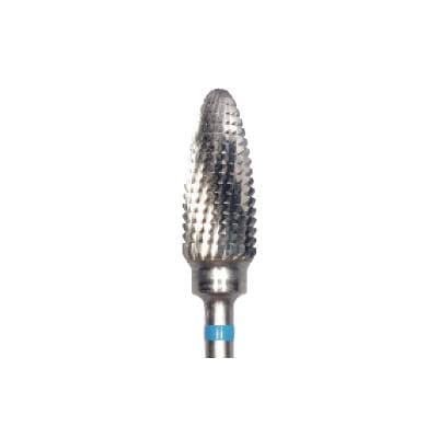 Meisinger HM251Q-060 Lab Carbide Bur, Q-Cut Cross Cut, Tapered Round End, Medium, 6.0 mm Diameter, HP, 1 Each thumbnail 8
