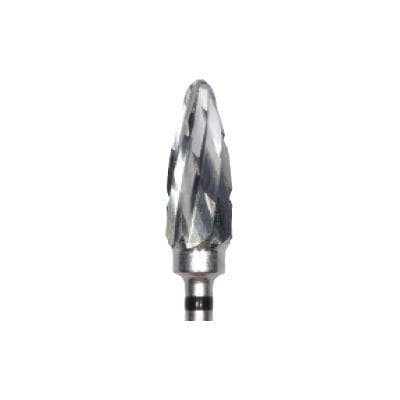 Meisinger HM 251SX-060 Lab Carbide Bur, Super Coarse, Crosscut, Tapered Round End, 6.0 mm, HP, 1/Pkg thumbnail 7