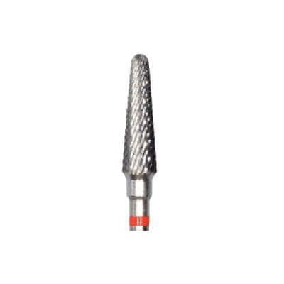 Meisinger HM79FX-040-HP Laboratory Carbide Bur, Fine Round End Taper, Cross-Cut, 4.0 mm, Handpiece, Red Ring, 1/Pk thumbnail 9