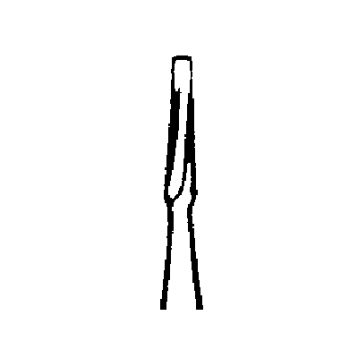 SS White Standard Operative Carbide Bur, FG, Taper Fissure Flat End, #170, 1.0 mm Head, 100/Pk, 13170 thumbnail 9