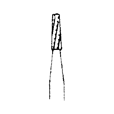 SS White Standard Operative Carbide Bur, FG, Taper Flat End Cross Cut, #701, 100/Pk, 13701 thumbnail 11
