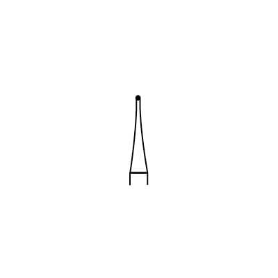 Alpen Carbide Bur, Round #1/4, FG (Friction Grip), 0.5 mm, 10/Pk, R1001/4 thumbnail 15