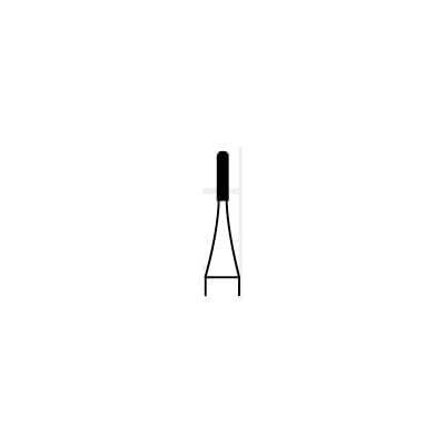 Alpen Carbide Operative Bur #1557, Round End Cross Cut Fissure, Friction Grip Short Shank, 1.0 mm, 10/Pk thumbnail 6