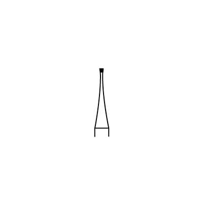 Alpen FG Carbide Bur, Inverted Cone, #33 1/2, 0.7 mm Head Diameter, Friction Grip, Clinic Pack of 100 thumbnail 4