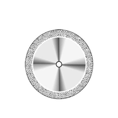 NTI Interflex Diamond Disc, HP, Double-Sided, #943, 10 mm, Medium Grit, Gray, 1/Pk, D943-100 thumbnail 9