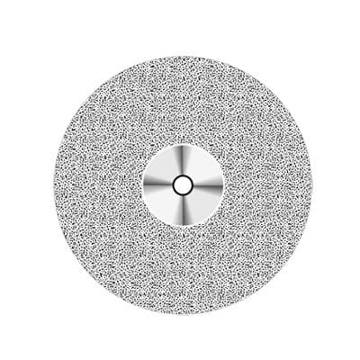NTI Superflex Diamond Disc, Double Sided, Medium Grit, Gray, HP Shank, 22 mm Diameter, 0.15 mm Thickness, #940-220, 1/Pkg thumbnail 10