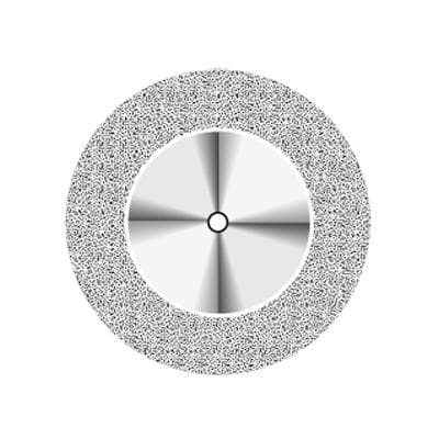 NTI Superflex Double-Sided Diamond Disc, HP Shank, #911H, 16 mm, Medium Grit, Red, 1/Pk, D911H-160 thumbnail 15