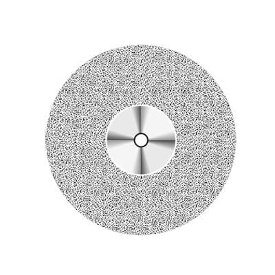 NTI Superflex Diamond Disc, Double Sided, Medium Grit, Gray, HP Shank, 19 mm Diameter, 0.15 mm Thickness, #940 / D940-190, 1/Pkg thumbnail 6