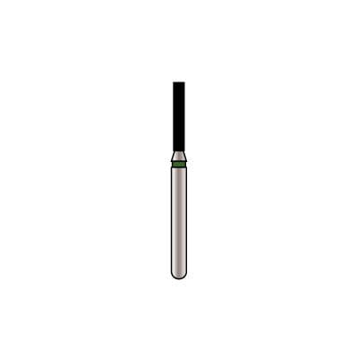 Alpen X1 Diamond Single-Use Bur, FG, #837-012C, Cylinder Flat End, Coarse, Green, 1.2 mm, 25/Pk, X837C012 thumbnail 17