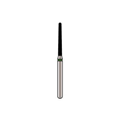 Alpen x1 Single-Use Diamond Bur, FG, #850-012C, Round End Taper, Coarse, Green, 1.2 mm, 25/Pk, X850C012 thumbnail 8