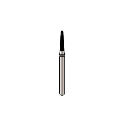 Alpen x1 Single-Use Diamond Bur, FGSS, #855-016SC, Round End Taper, Super Coarse, Black, 1.6 mm, 25/Pk, X855SC016S thumbnail 16