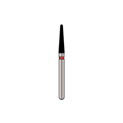 Alpen X1 Single-Use Diamond Bur, FG, #856L-018SC, Tapered Round End, Super Coarse, Black, 1.8 mm, 25/Pk, X856LSC018 thumbnail 10