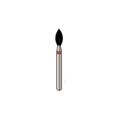 Alpen x1 Single-Use Diamond Bur, FG, #368-023SC, Football, Super Coarse, Black, 25/Pk, X368SC023 thumbnail 10