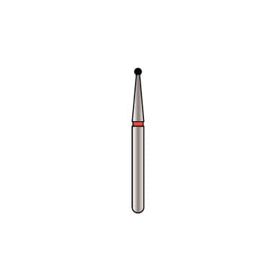 Alpen x1 Single-Use Diamond Bur, FG, #801-010M, Round/Ball, Medium Grit, 1.0 mm, 25/Pk, X801M010 thumbnail 8