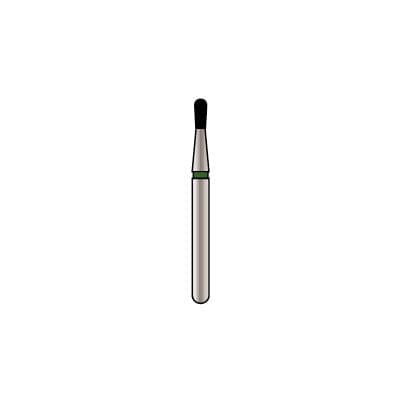 Alpen X1 Single Use Diamond Bur, FG, Pear #830-012C, Coarse, Green, 1.2 mm, 25/Pk, X830C012 thumbnail 19