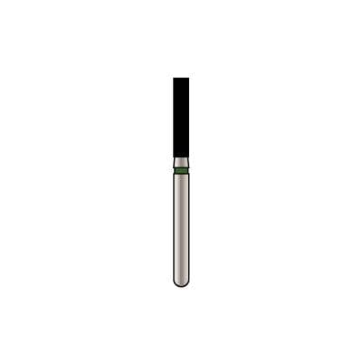 Alpen x1 Single-Use Diamond Bur, FG, Flat End Cylinder #837-016, Coarse, Green, 1.6 mm, 25/Pk, X837C016 thumbnail 7