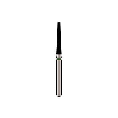 Alpen x1 Single-Use Diamond Bur, FG, Flat End Taper, Fine, #847-016, 1.6 mm x 8.0 mm, Red, 25/Pk thumbnail 7