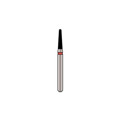 Alpen x1 Single-Use Diamond Bur, FGSS, #855-014SC, Round End Taper, Super Coarse, Black, 1.4 mm, 25/Pk, X855SC014S thumbnail 16