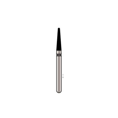 Alpen x1 Single-Use Diamond Bur, FG, Round End Taper #8567, Super Coarse, 1.6mm Diameter, 7.0mm Length, 25/Pk, X8567SC016 thumbnail 7