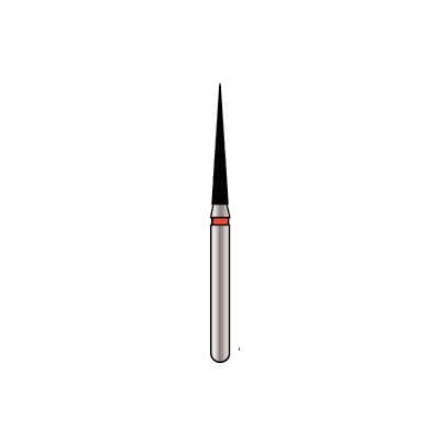 Alpen x1 Sterile Single-Use Diamond Bur, FG #859-014, Pointed Cone, Medium Grit, 1.4 mm, 25/Pk thumbnail 4