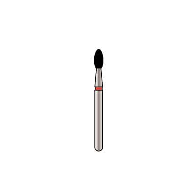 Alpen X1 Diamond Single-Use Bur, FG, Egg, #379, 1.8 mm, Fine, Red, 25/Pk, X379F018 thumbnail 15