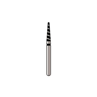 Alpen x1 TurboCut Single-Use Diamond Bur, FG #856 Round End Taper, Super Coarse, 1.6 mm, 8.0 mm, 25/Pk, 856-016 thumbnail 6