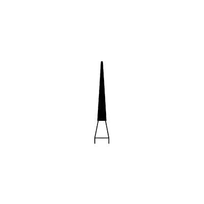 Meisinger Multi-Use Diamond Bur, Friction Grip, Long Needle, 859-014-FG, 1.4 mm Head, Medium Grit, Blue Ring, 5/Pk thumbnail 8