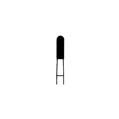 Meisinger 838L-016-HP Diamond Bur, Round End Cylinder, Medium Grit, 1.6 mm, HP Shank, 5/Pk thumbnail 7