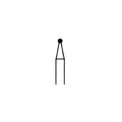 Meisinger Multi-Use Diamond Bur, FG, Round, #801F, 1.2 mm, Fine (Red), 5/Pk, 801F-012-FG thumbnail 9