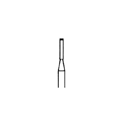 Meisinger Multi-Use Diamond Bur, FG, End Cutting Cylinder, #839, 1.2 mm, Medium, Blue, 5/Pk, 839-012-FG thumbnail 8