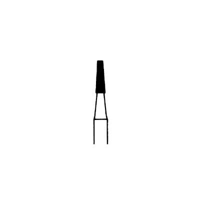 Meisinger 846F-016-FG Fine Diamond Bur, Flat End Tapered (Cone), Friction Grip, 1.6 mm Head Diameter, 6.0 mm Head Length, Red Ring, 5/Pkg thumbnail 7