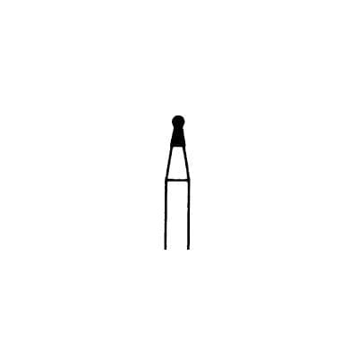 NTI FG Diamond Bur, Coarse, Round with Collar, #802-012 (1.2 mm), Friction Grip, 5/Pk, C802-012 thumbnail 8
