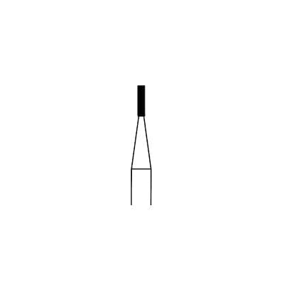 Meisinger 835-008-FG Diamond Bur, Flat End Cylinder, FG, Medium Grit (Blue), 0.8 mm Head Diameter, 3.0 mm Head Length, 5/Pk thumbnail 8