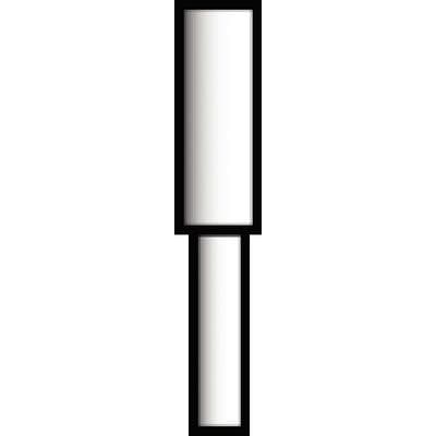 Meisinger Multi-Use Diamond Bur, FG, Flat End Cylinder, #835, 0.9 mm, Medium, Blue, 5/Pk, 835-009-FG thumbnail 7