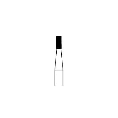 Meisinger Multi-Use Diamond Bur, FG, Cylinder, Flat End, #835G, 1.4 mm Head Diameter, Coarse (Green), 5/Pk, 835G-014-FG thumbnail 7