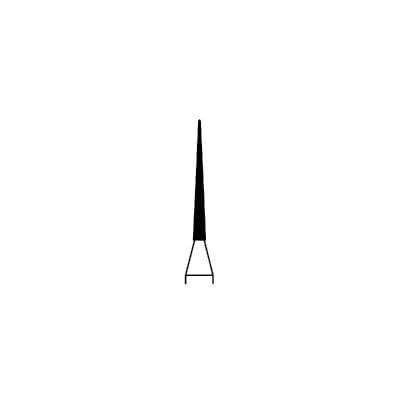 Meisinger Multi-Use Diamond Bur, Friction Grip, Long Needle, Fine (Red), 1.0 mm Head, 10 mm Working Length, 5/Pk, 859F-010-FG thumbnail 10